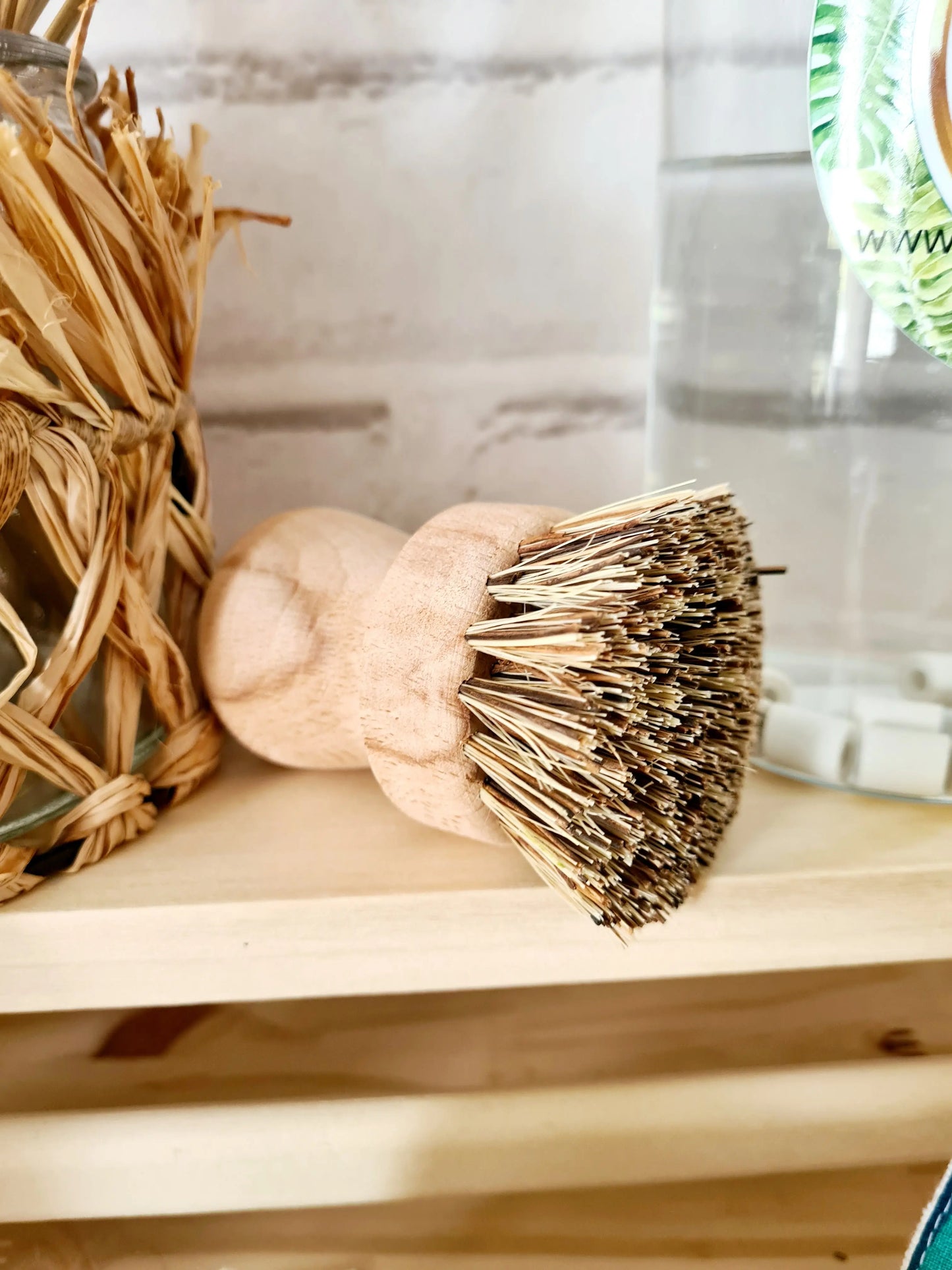 Brosse à vaisselle en bois de hêtre