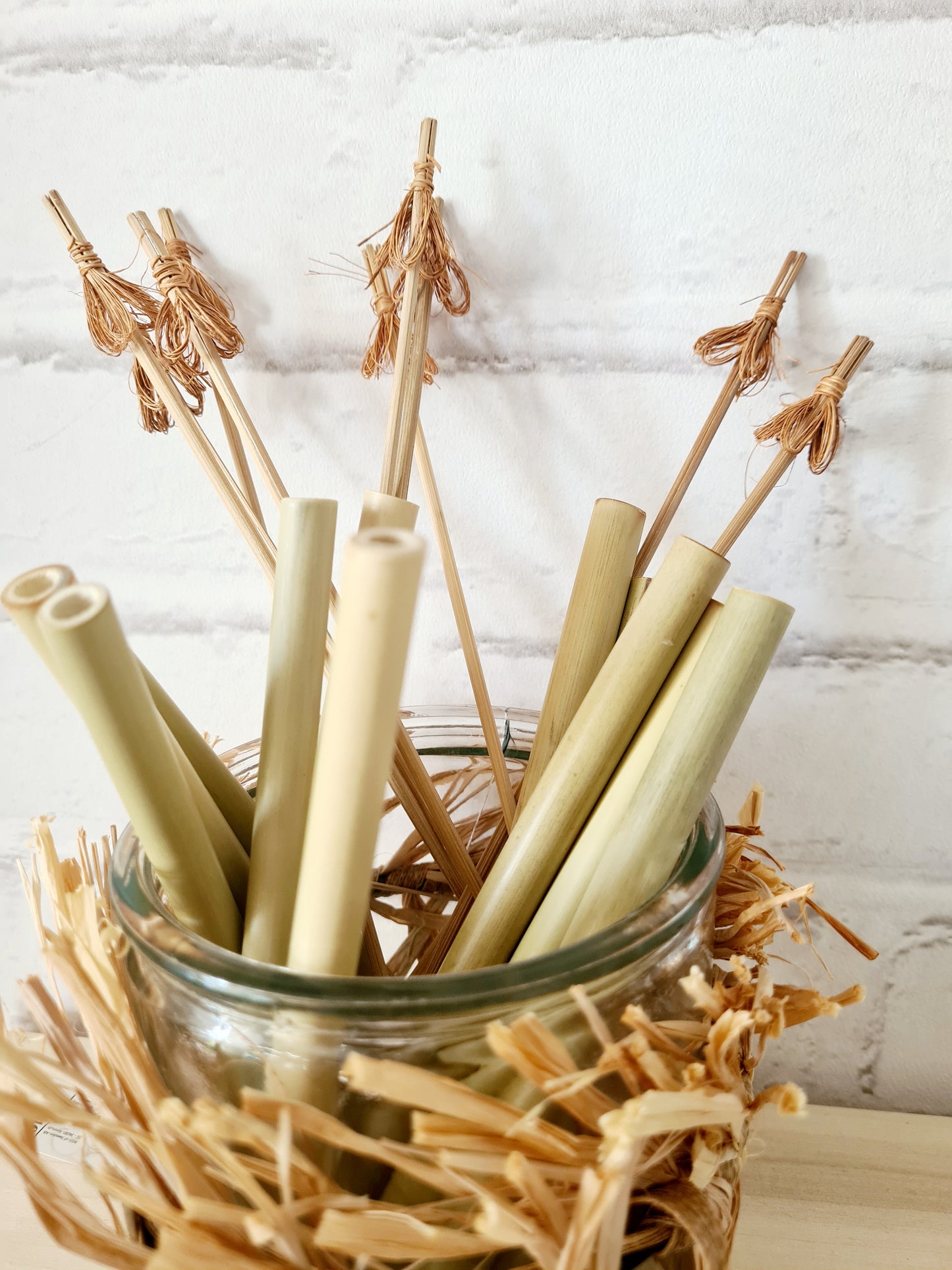 Paille en bambou - 100% française - 15 cm Sélection MissGreen