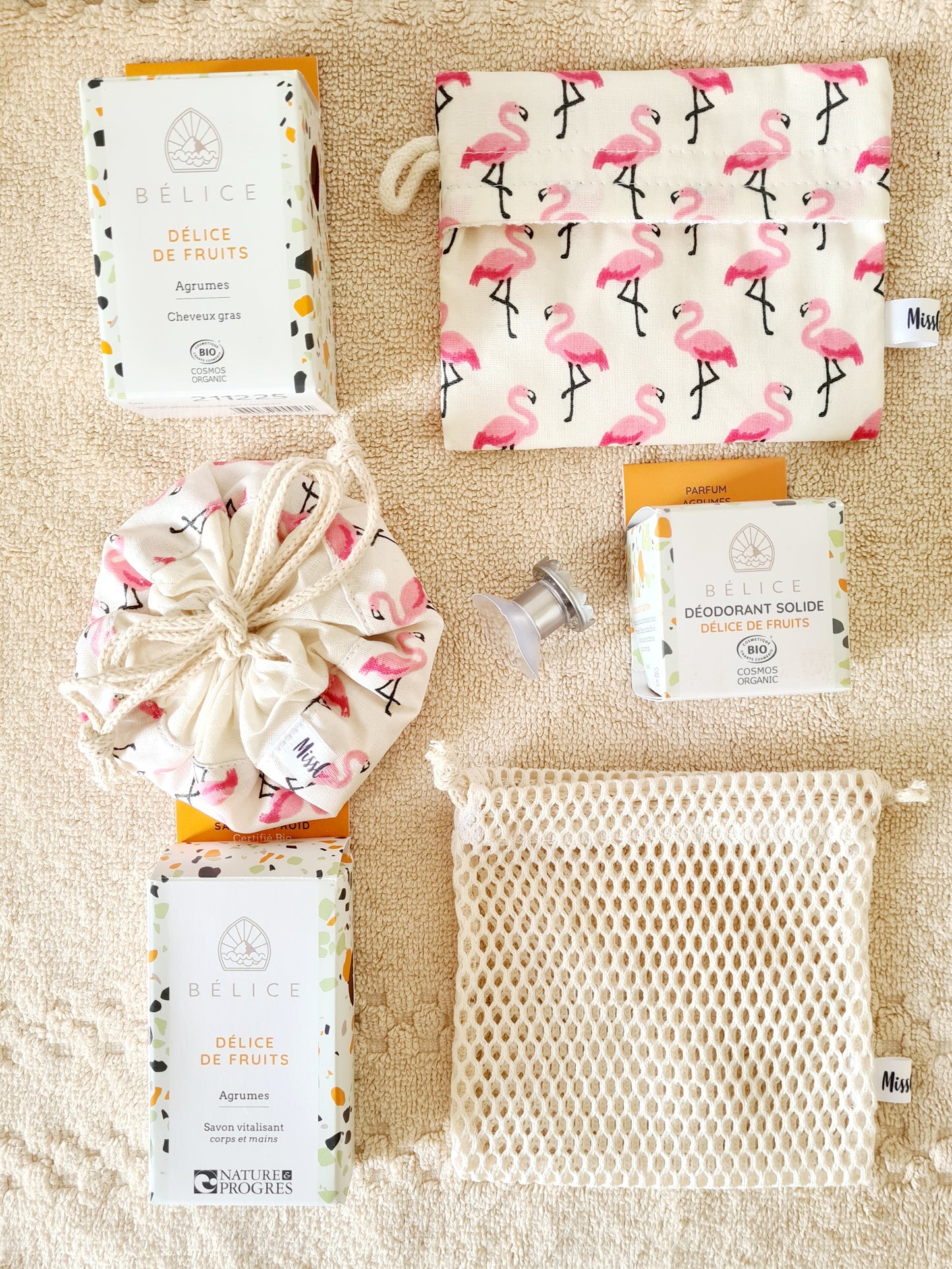 Ma routine beauté - Flamants rose fruités