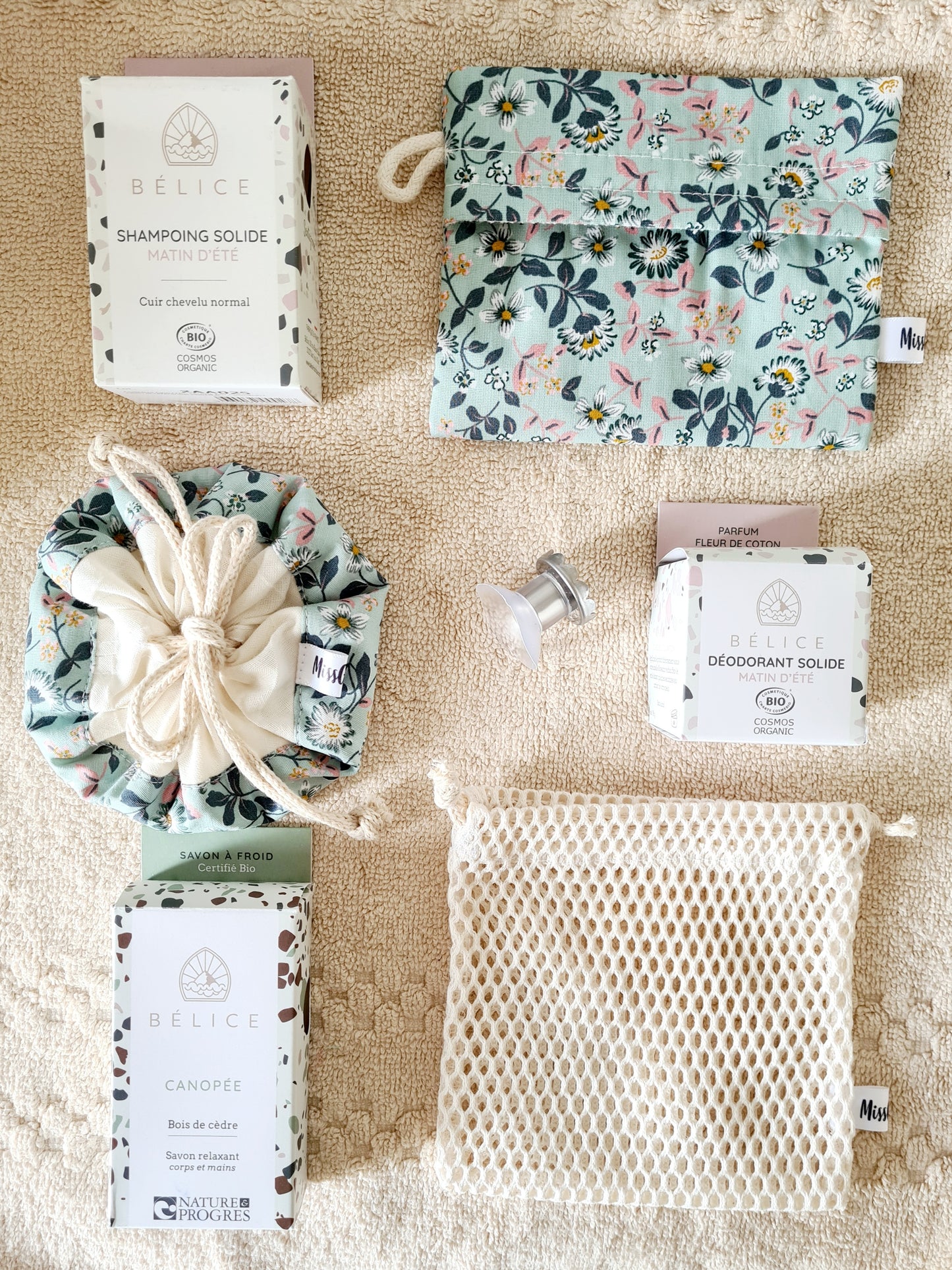 Ma routine beauté - Fleurs & coton