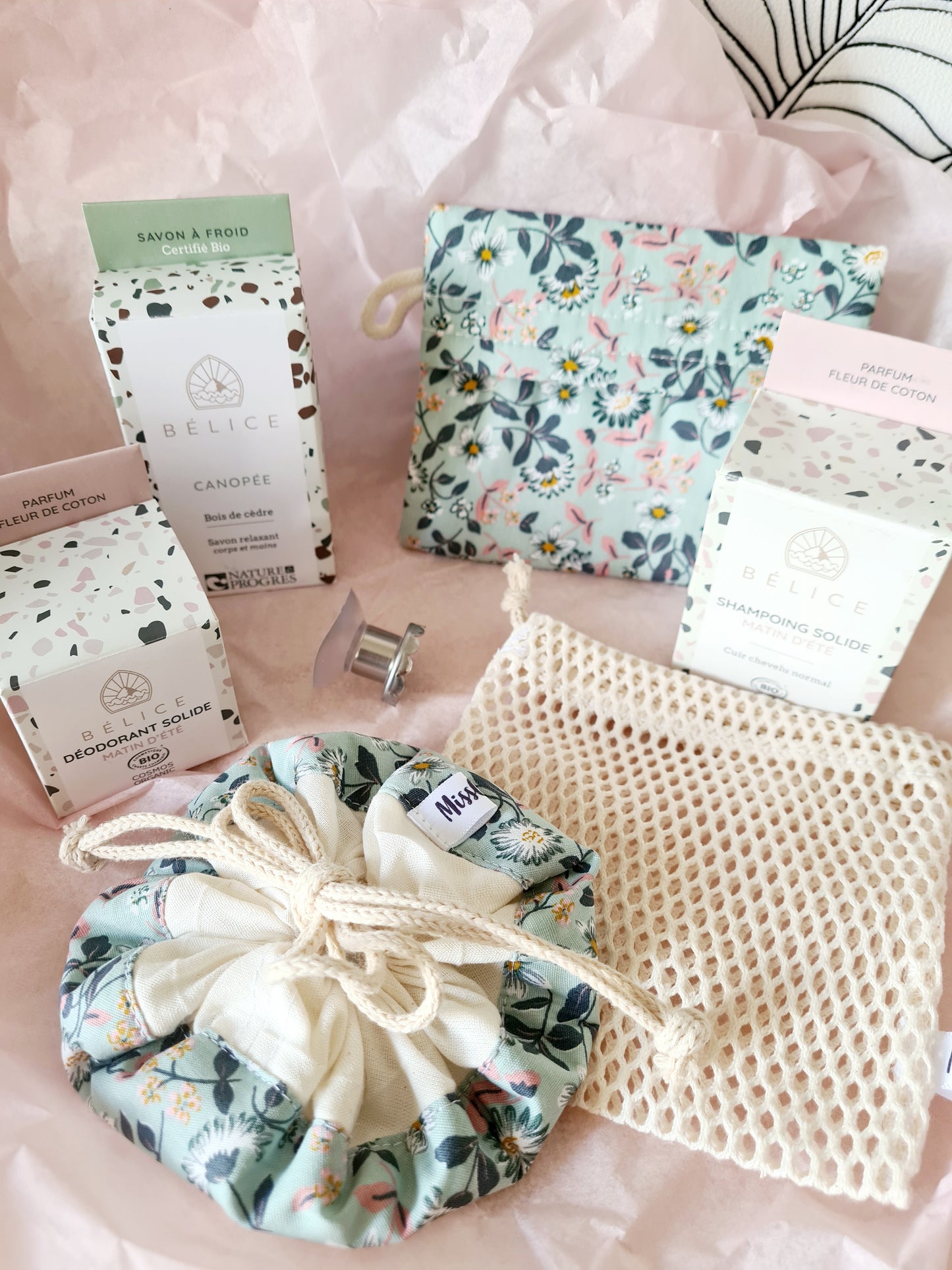 Ma routine beauté - Fleurs & coton