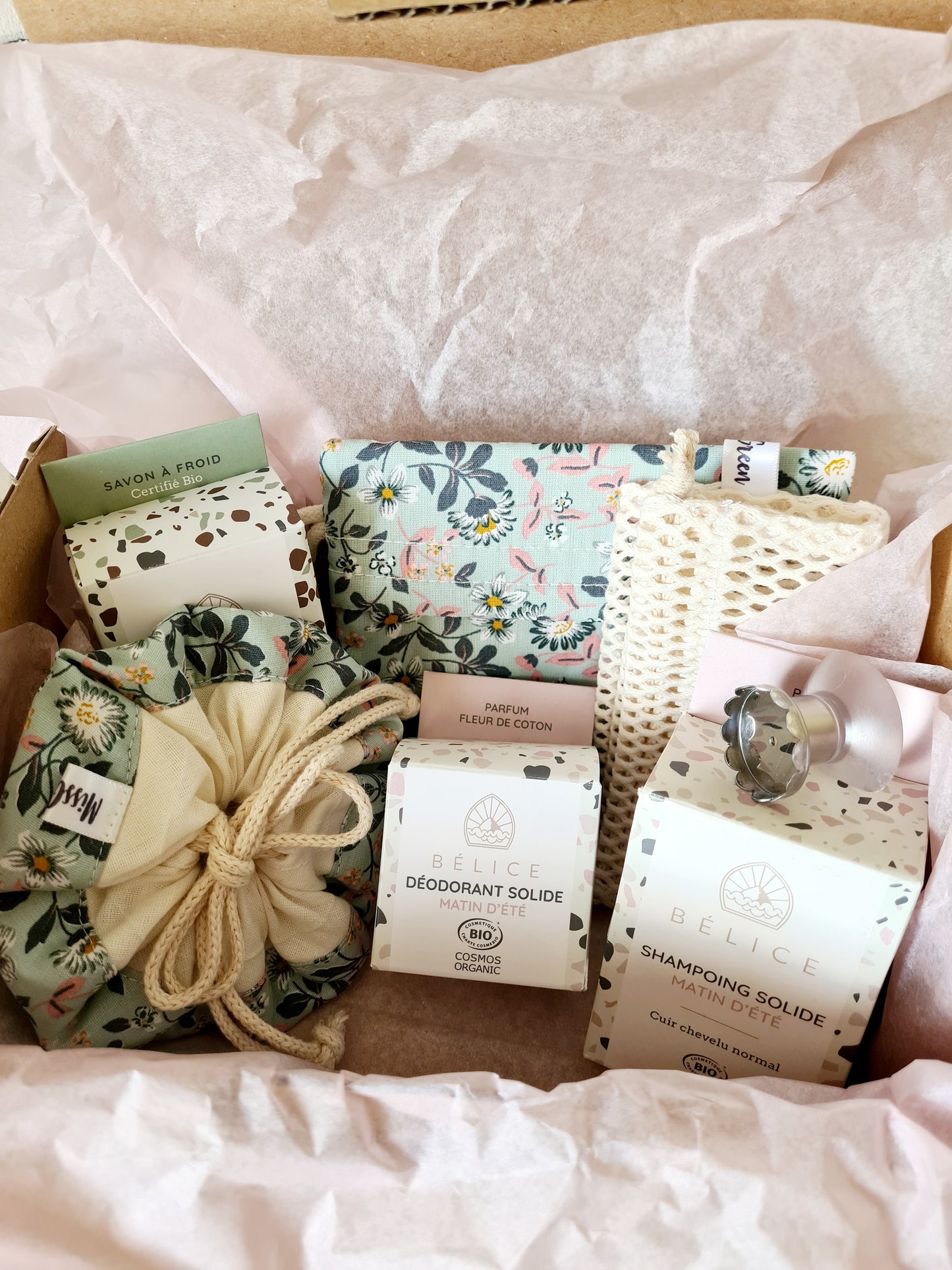 Ma routine beauté - Fleurs & coton