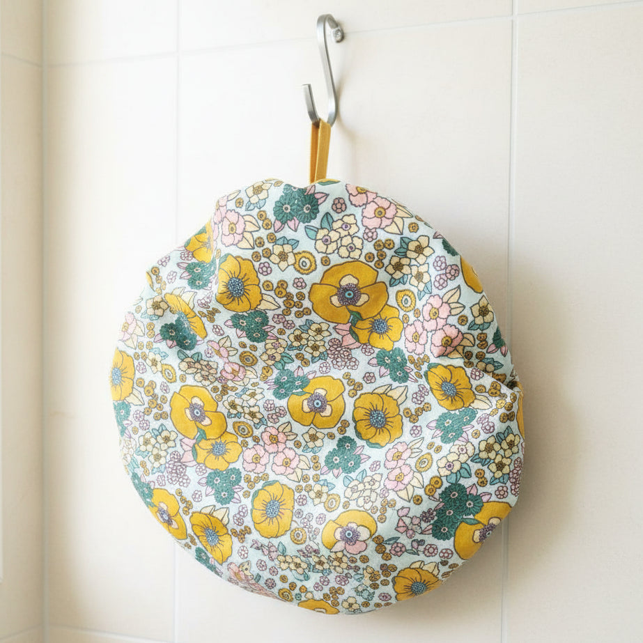 Cordon du bonnet de douche imperméable doublé en satin motif Jason