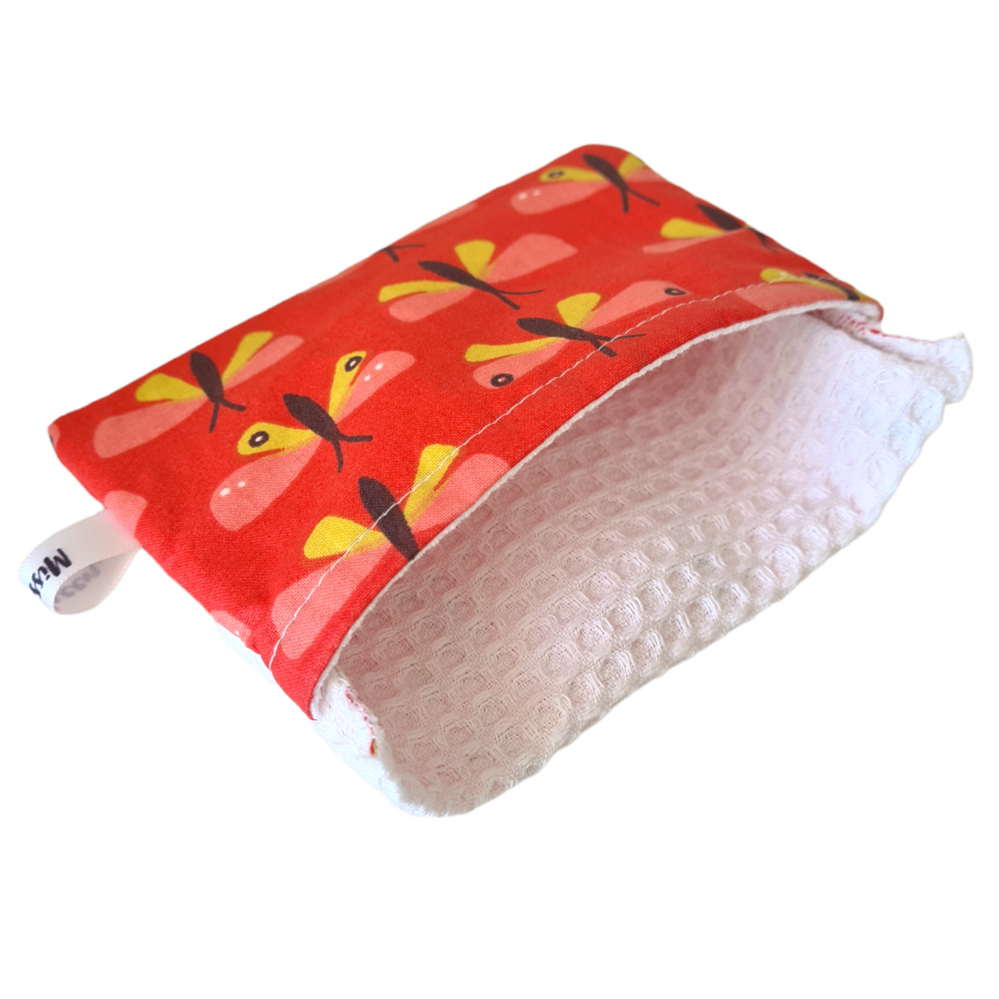 Pochette savon - Papillon rouge