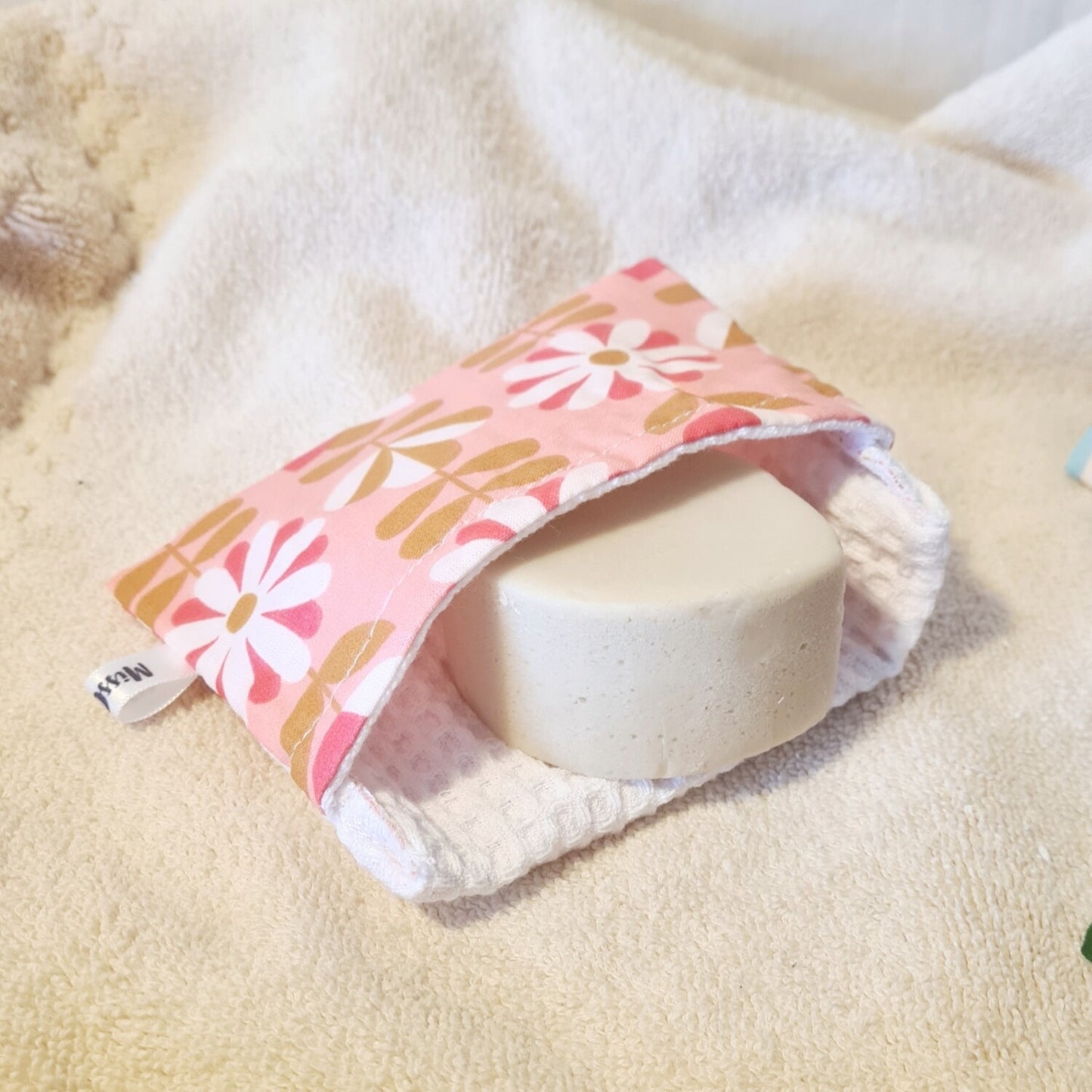 Pochette savon - Seventies Rose