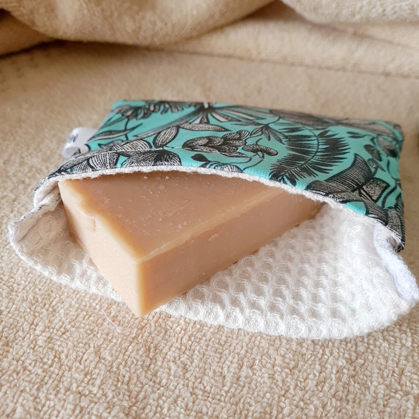 Pochette savon - Yucatan aqua