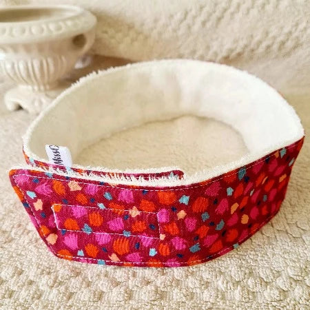 Bandeau de soin Fushia face
