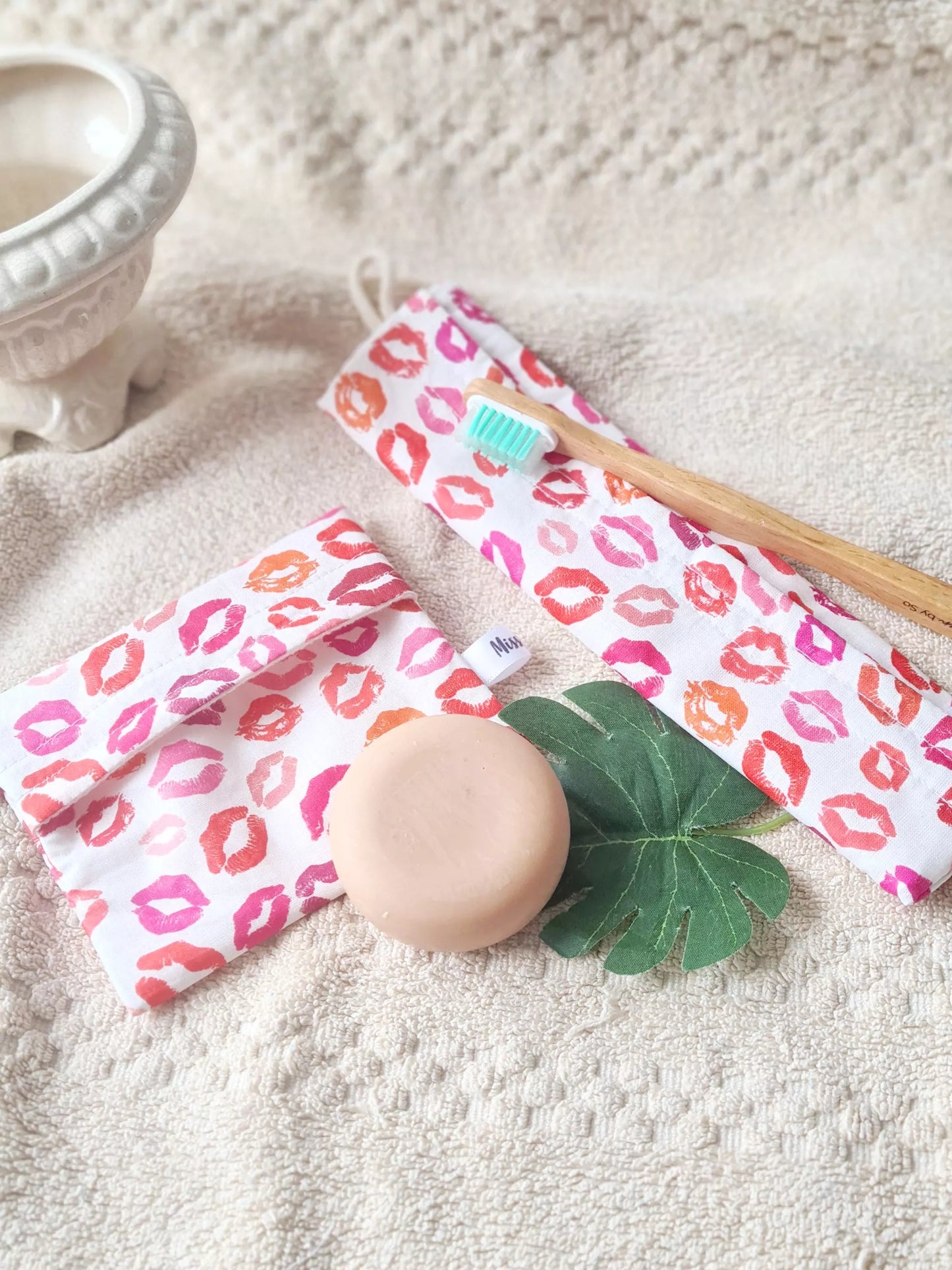 Pochette Brosse à dents XL - Bisous