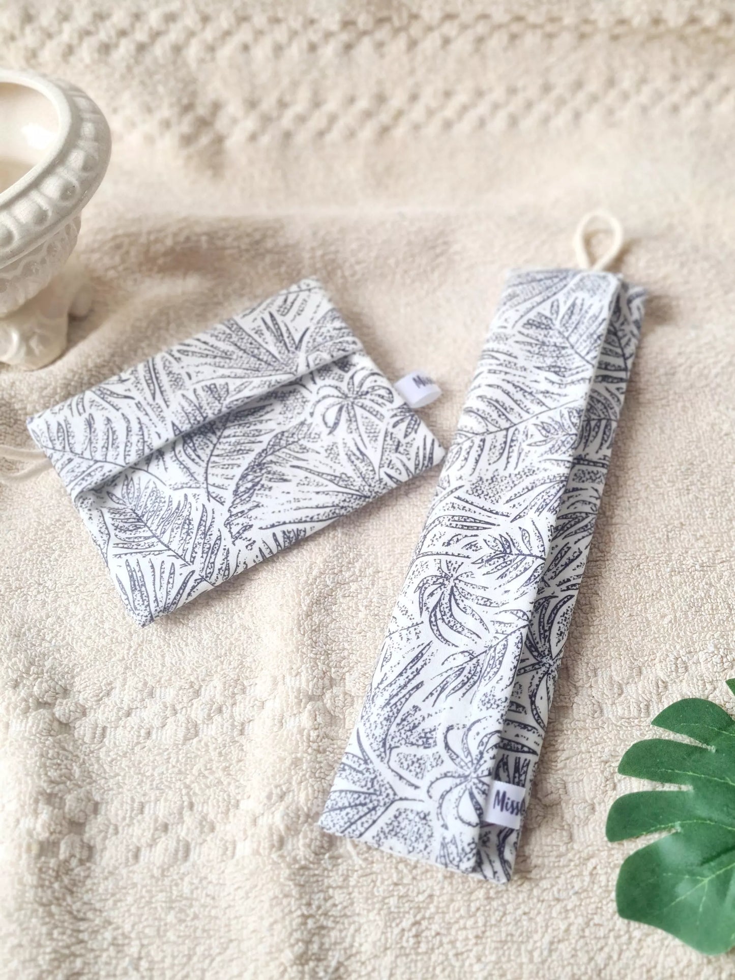 Pochette Brosse à dents XL - Palmiers