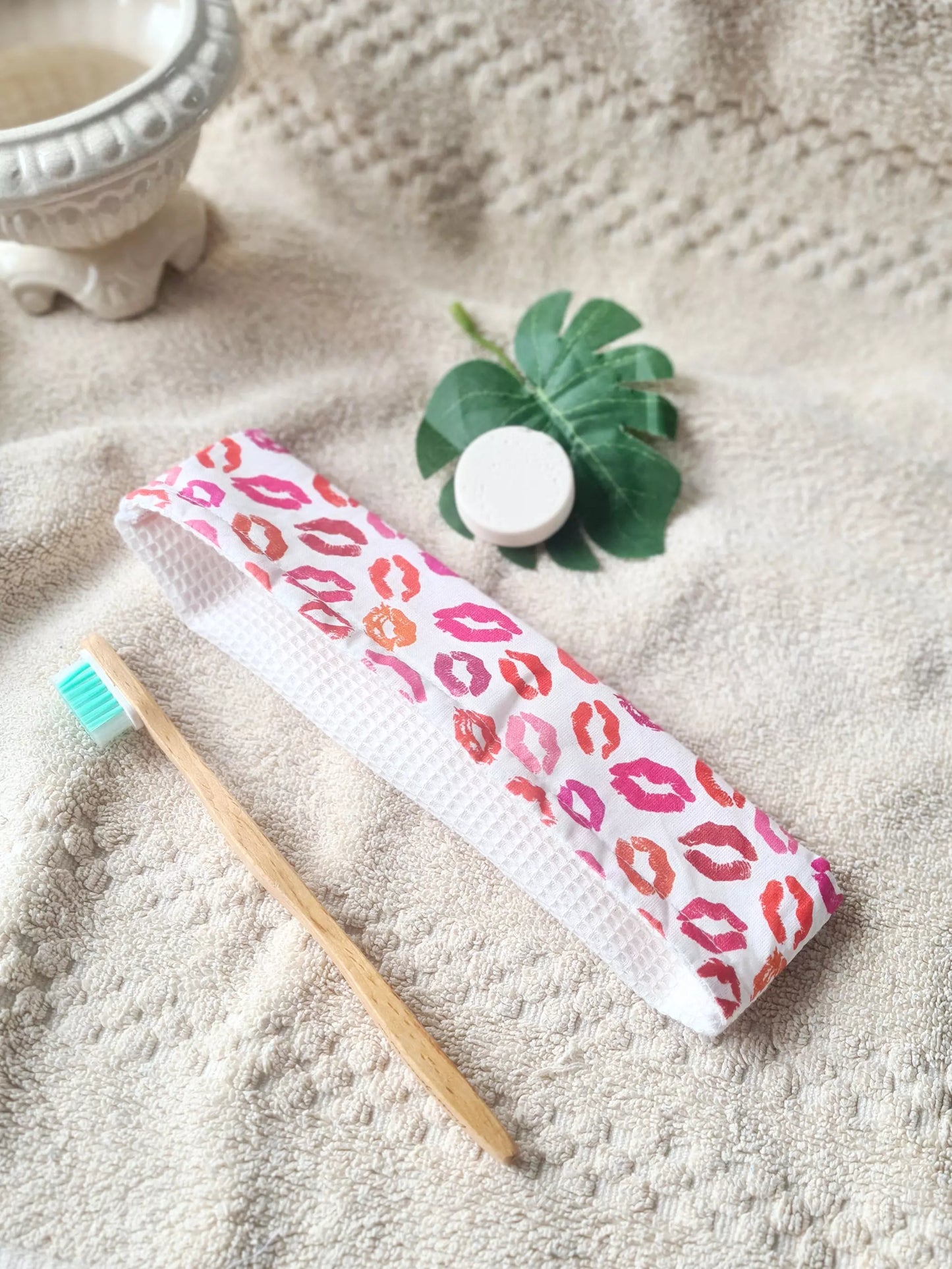 Pochette Brosse à dents XL - Bisous