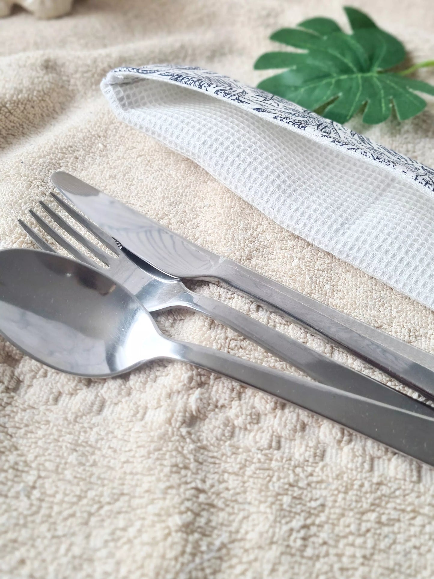 Pochette Brosse à dents XL - Palmiers