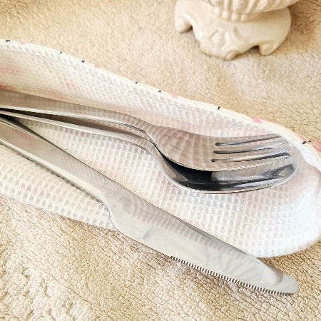 Pochette Brosse à dents XL couverts vue de pres