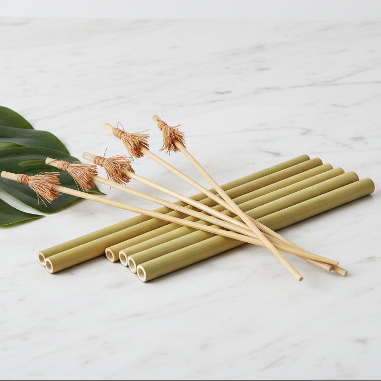 Goupillon de nettoyage naturel sans colle ni agrafe en fibre de coco