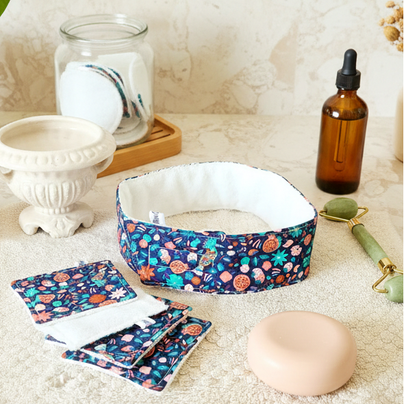 bandeau skin care ajustable chouettes
