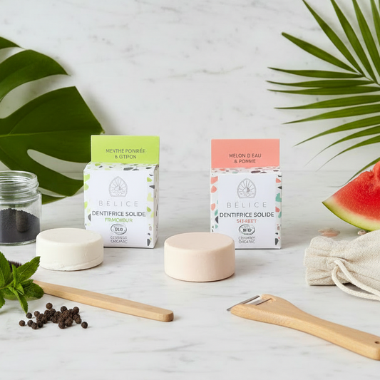 dentifrices solides bio - Bélice cosmétiques