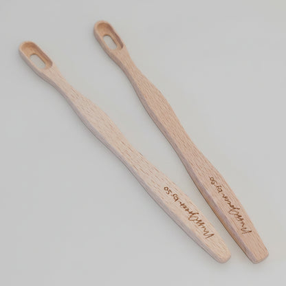 Manche Brosse à Dents Rechargeable en Hêtre | MissGreen