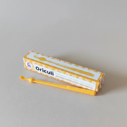 Oriculi cure-oreilles lavable et écologique en bois du Jura et bioplastique français