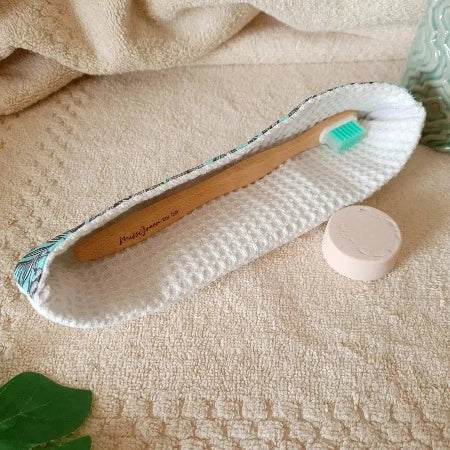 Pochette Brosse à dents XL - Yucatan Aqua vue interieure