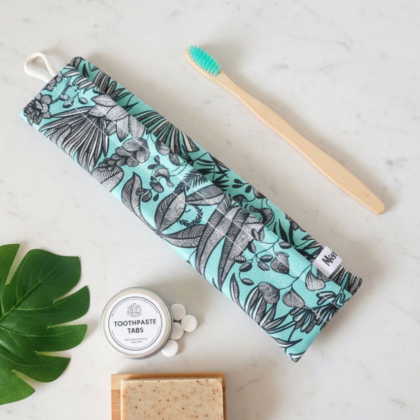 pochette brosse à dents  imperméable Yucatan aqua