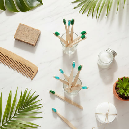 Brosse à dents bois de hêtre